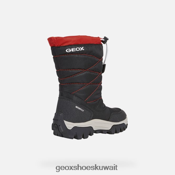 Geox BLL84T1402 Himalaya Boy Black/Red
