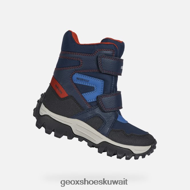 Geox BLL84T1403 Himalaya Boy Navy/Red