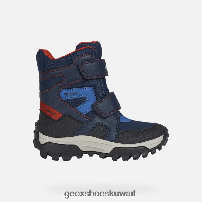 Geox BLL84T1403 Himalaya Boy Navy/Red