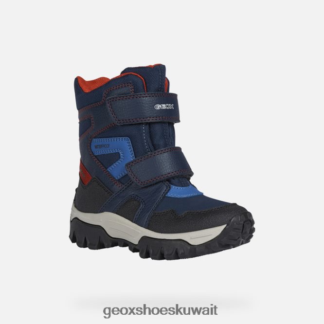 Geox BLL84T1403 Himalaya Boy Navy/Red