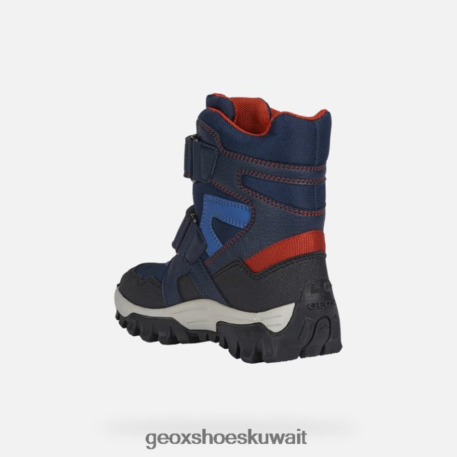 Geox BLL84T1403 Himalaya Boy Navy/Red