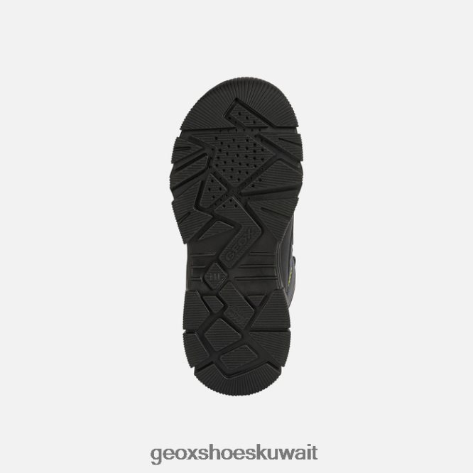 Geox BLL84T1409 Nevegal Abx Boy Dark Grey/Lime