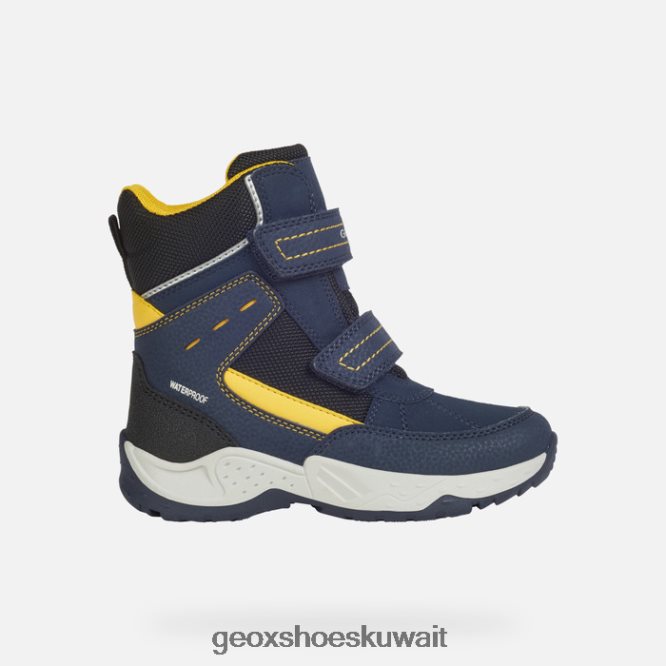 Geox BLL84T1415 Sentiero Boy Navy/Yellow