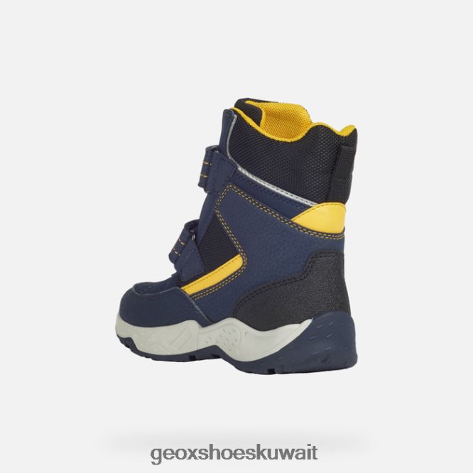 Geox BLL84T1415 Sentiero Boy Navy/Yellow