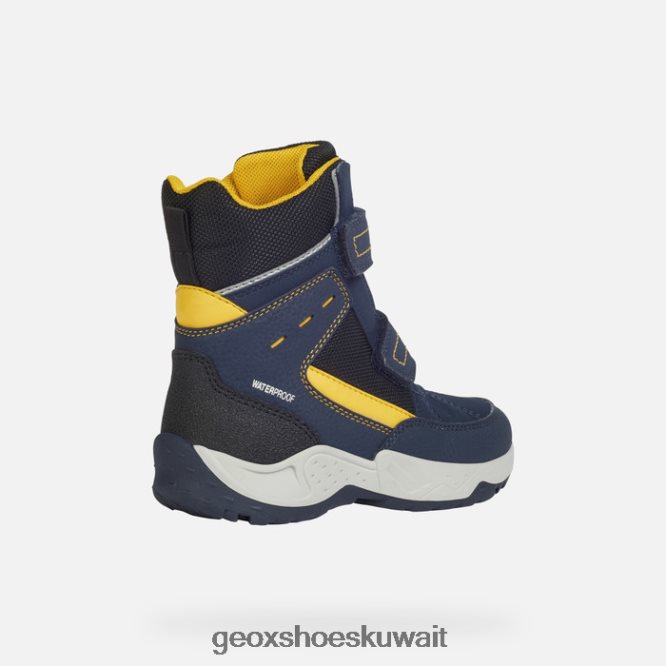 Geox BLL84T1415 Sentiero Boy Navy/Yellow