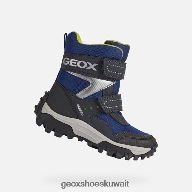 Geox BLL84T1419 Himalaya Boy Navy/Lime