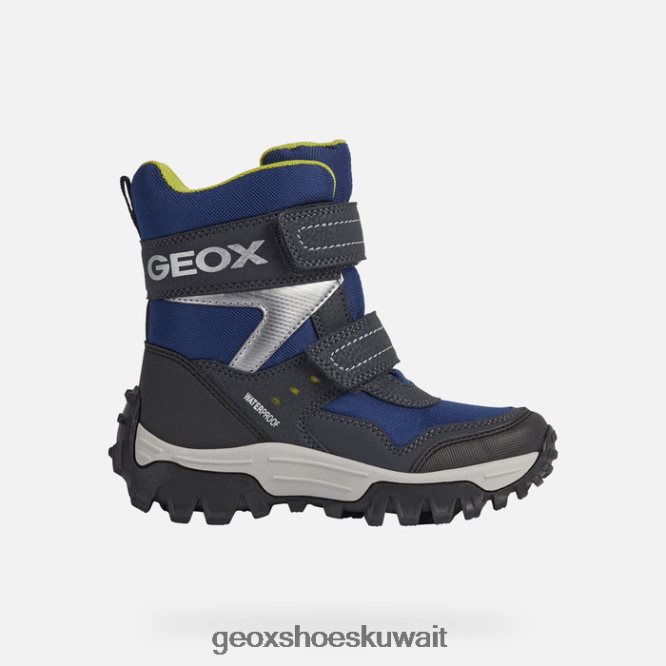 Geox BLL84T1419 Himalaya Boy Navy/Lime