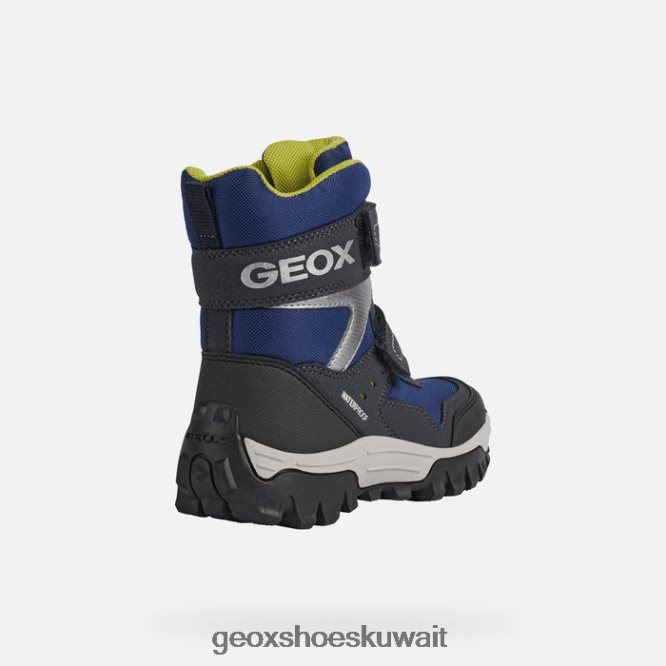 Geox BLL84T1419 Himalaya Boy Navy/Lime