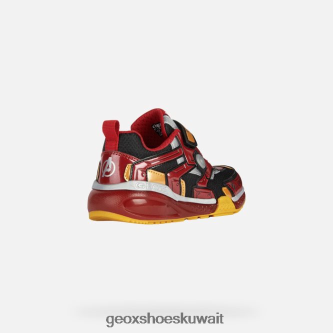 Geox BLL84T1033 Bayonyc Junior Black/Red
