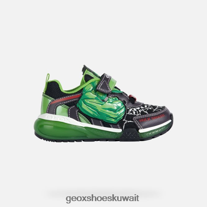 Geox BLL84T1036 Bayonyc Junior Black/Green