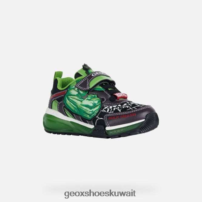 Geox BLL84T1036 Bayonyc Junior Black/Green