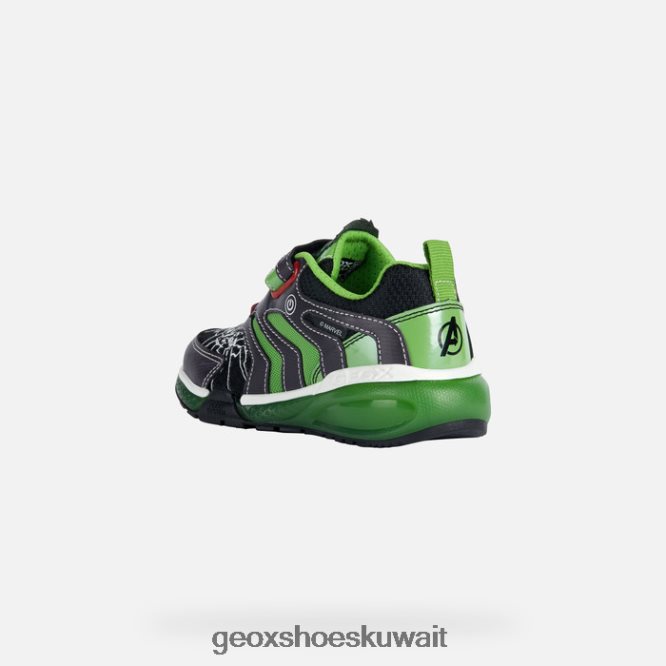 Geox BLL84T1036 Bayonyc Junior Black/Green