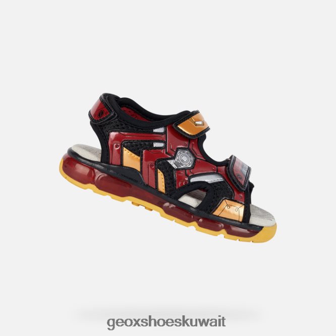 Geox BLL84T1049 Sandal Android Junior Black/Red