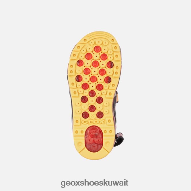 Geox BLL84T1049 Sandal Android Junior Black/Red