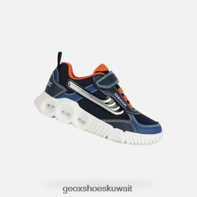 Geox BLL84T1300 Wroom Boy Navy/Orange