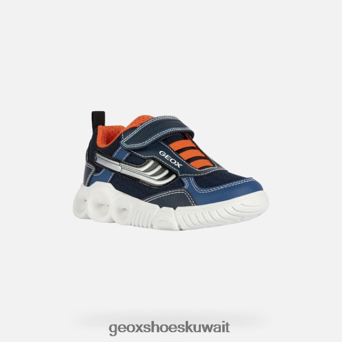 Geox BLL84T1300 Wroom Boy Navy/Orange