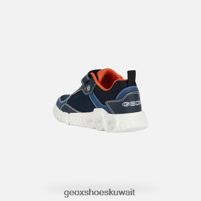 Geox BLL84T1300 Wroom Boy Navy/Orange