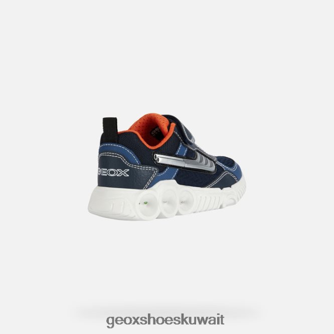 Geox BLL84T1300 Wroom Boy Navy/Orange
