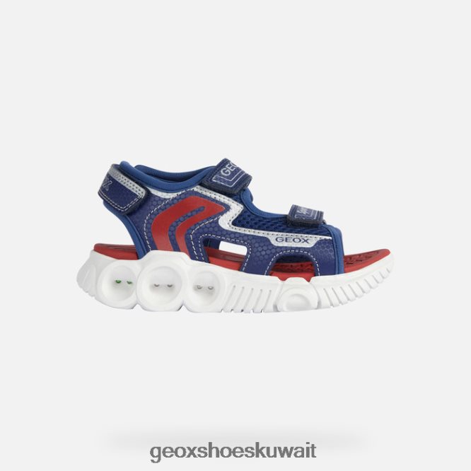 Geox BLL84T1337 Sandal Wroom Boy Navy/Red