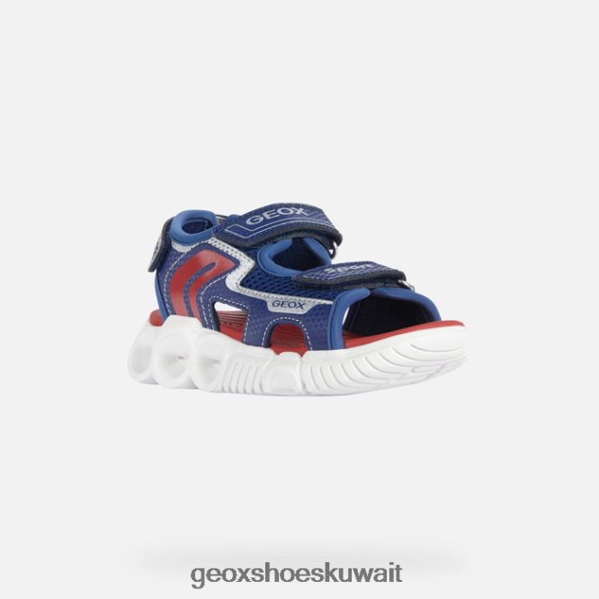Geox BLL84T1337 Sandal Wroom Boy Navy/Red