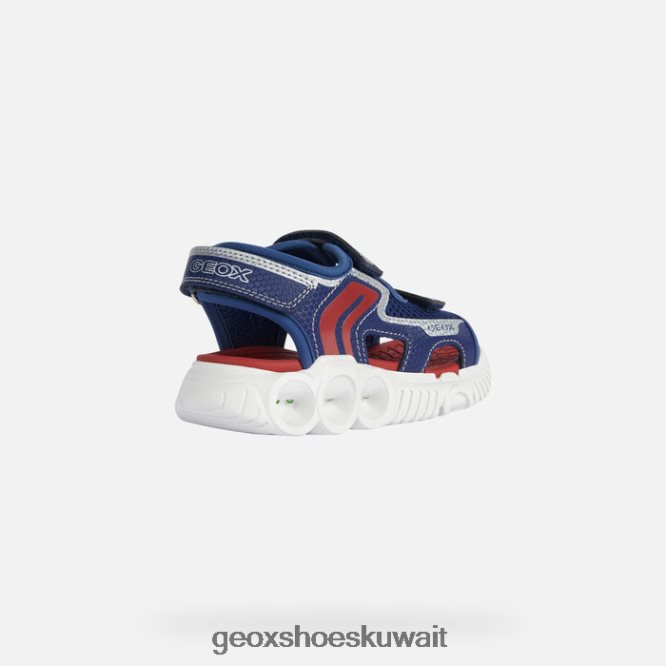 Geox BLL84T1337 Sandal Wroom Boy Navy/Red
