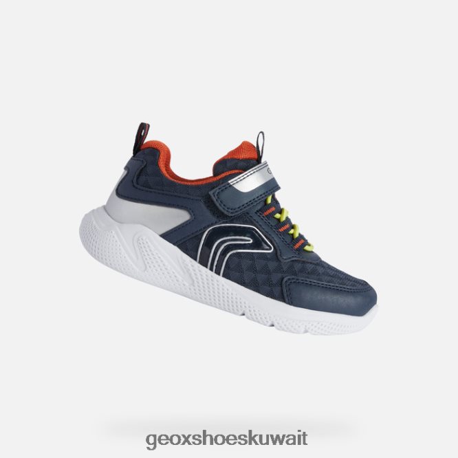 Geox BLL84T1353 Sprintye Boy Navy/Orange