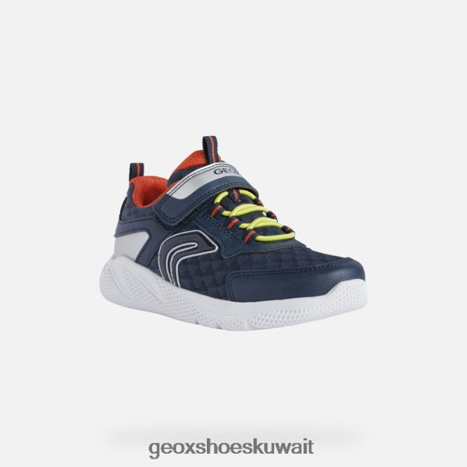 Geox BLL84T1353 Sprintye Boy Navy/Orange