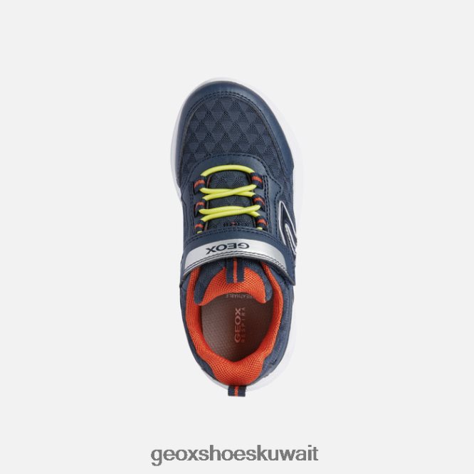 Geox BLL84T1353 Sprintye Boy Navy/Orange