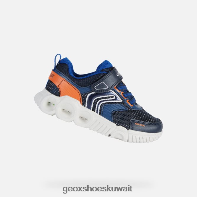 Geox BLL84T1359 Wroom Boy Navy/Orange
