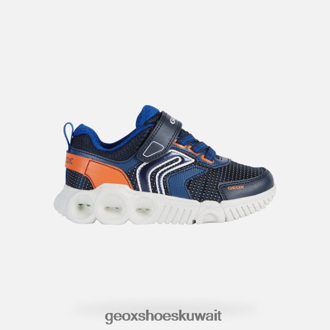 Geox BLL84T1359 Wroom Boy Navy/Orange