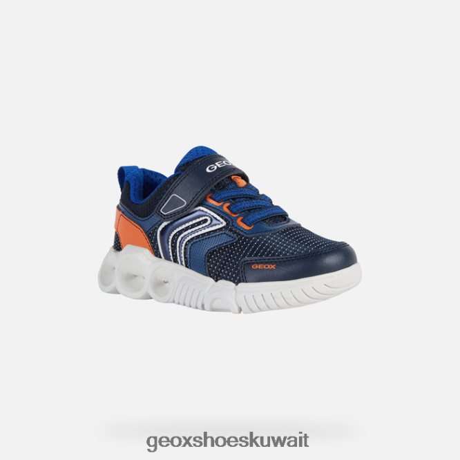 Geox BLL84T1359 Wroom Boy Navy/Orange