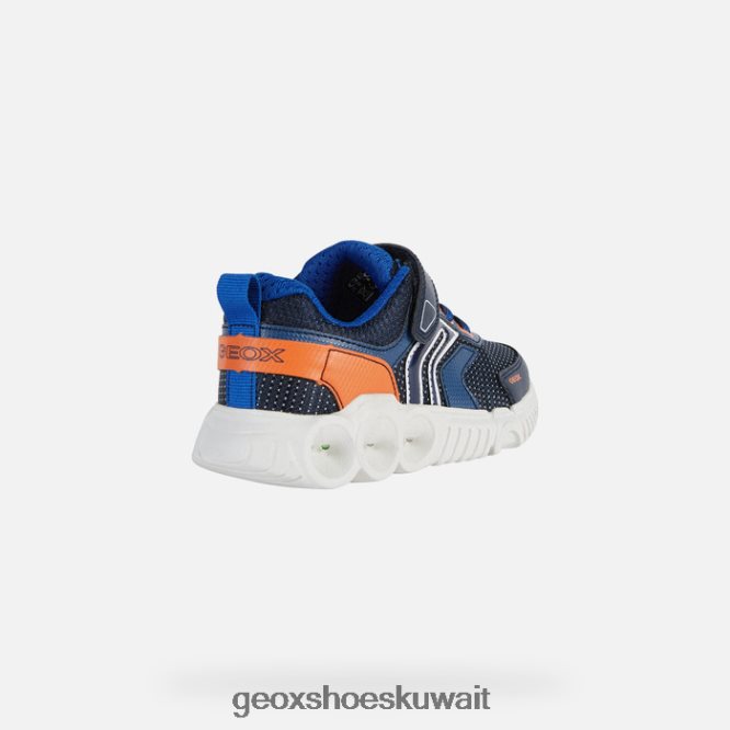 Geox BLL84T1359 Wroom Boy Navy/Orange