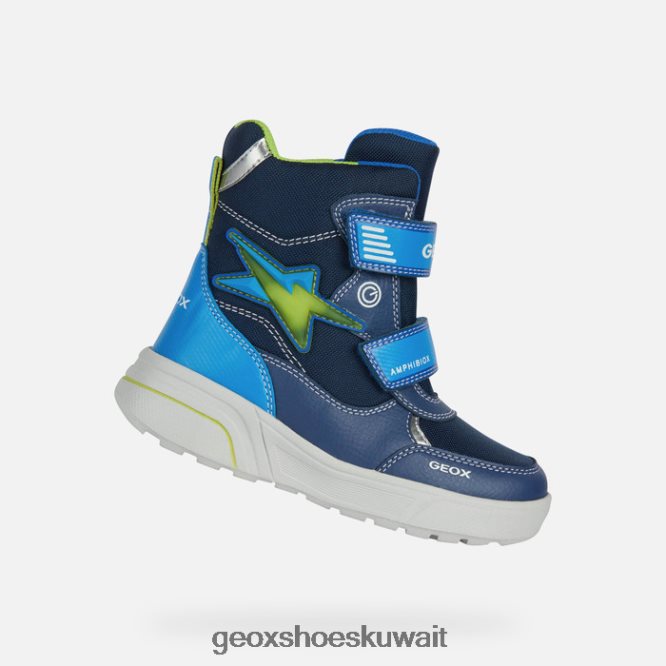 Geox BLL84T1369 Sveggen Abx Boy Navy/Light Blue