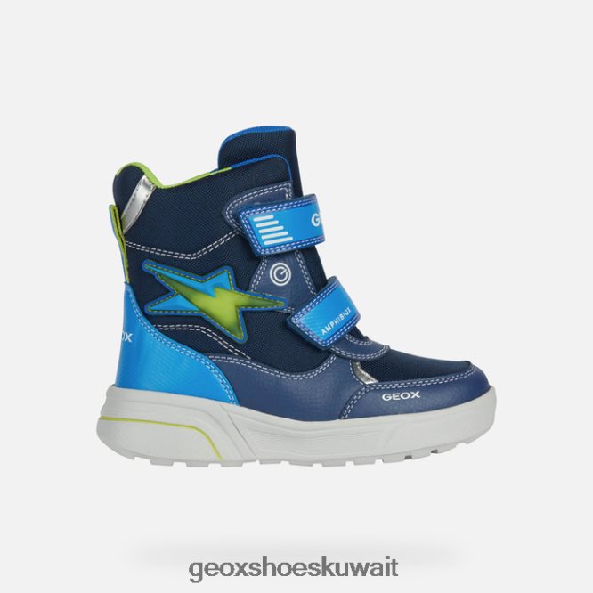 Geox BLL84T1369 Sveggen Abx Boy Navy/Light Blue