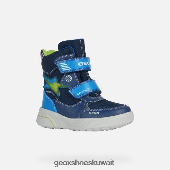 Geox BLL84T1369 Sveggen Abx Boy Navy/Light Blue