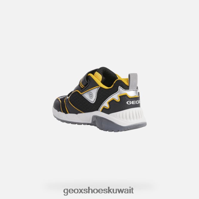 Geox BLL84T1374 Spaziale Boy Black/Yellow