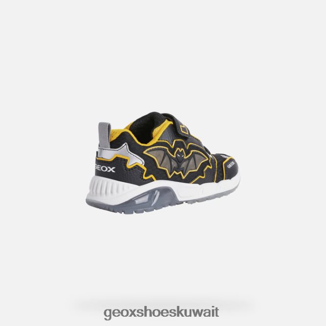 Geox BLL84T1374 Spaziale Boy Black/Yellow