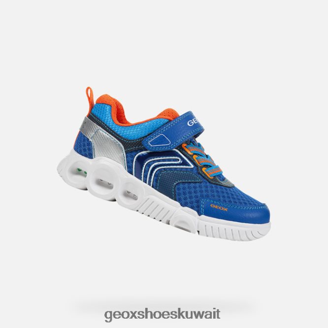 Geox BLL84T1380 Wroom Boy Royal/Orange
