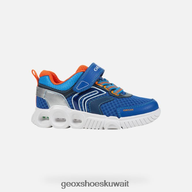 Geox BLL84T1380 Wroom Boy Royal/Orange