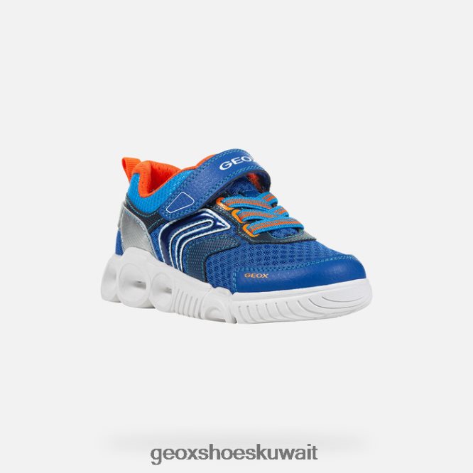 Geox BLL84T1380 Wroom Boy Royal/Orange
