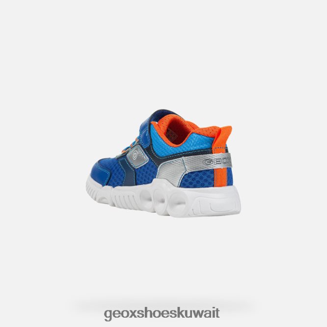 Geox BLL84T1380 Wroom Boy Royal/Orange
