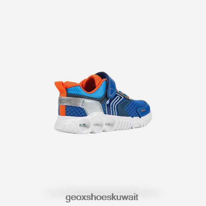Geox BLL84T1380 Wroom Boy Royal/Orange