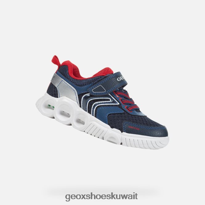Geox BLL84T1381 Wroom Boy Navy/Red