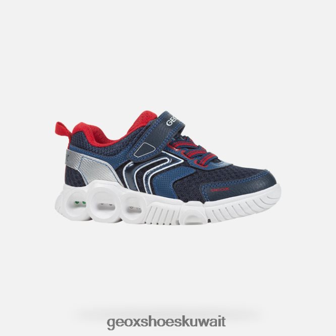 Geox BLL84T1381 Wroom Boy Navy/Red