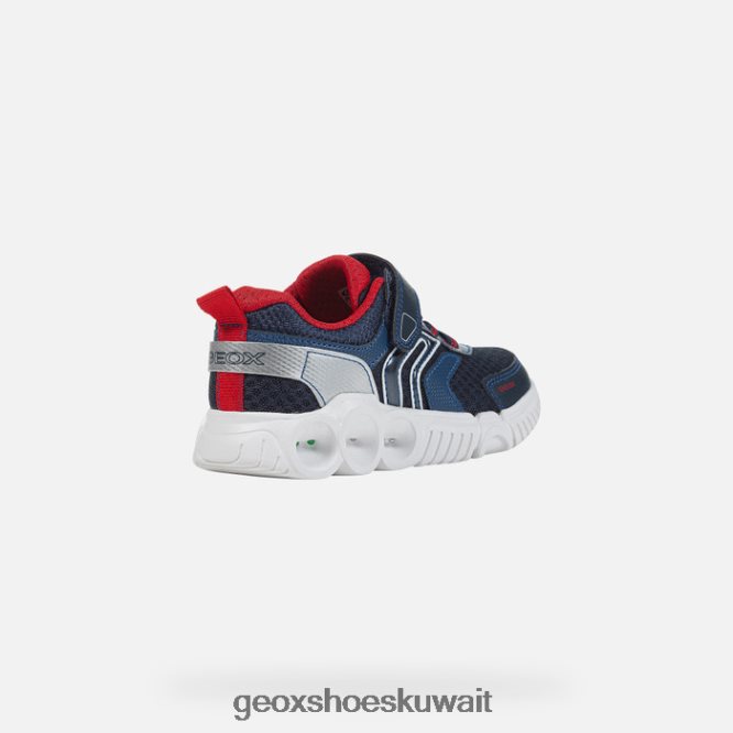 Geox BLL84T1381 Wroom Boy Navy/Red