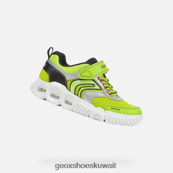 Geox BLL84T1382 Wroom Boy Lime/Black