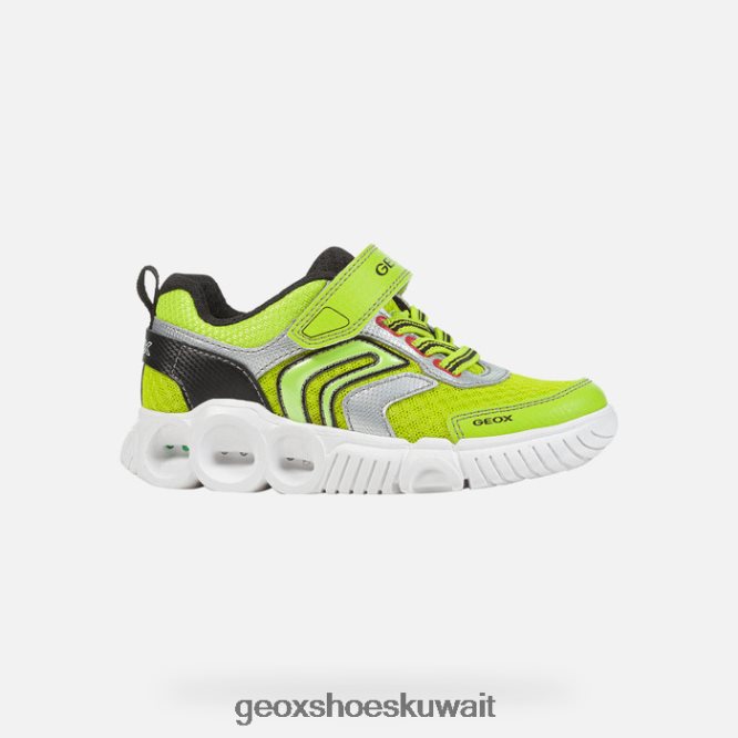 Geox BLL84T1382 Wroom Boy Lime/Black