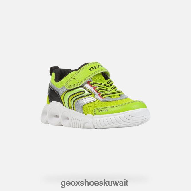Geox BLL84T1382 Wroom Boy Lime/Black