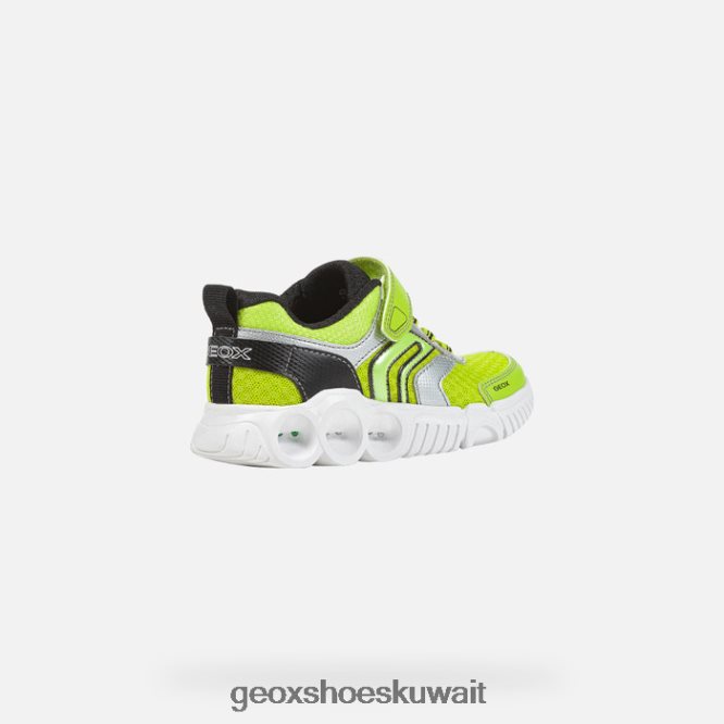 Geox BLL84T1382 Wroom Boy Lime/Black