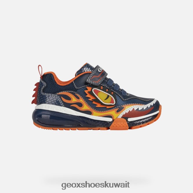 Geox BLL84T1398 Bayonyc Boy Navy/Orange